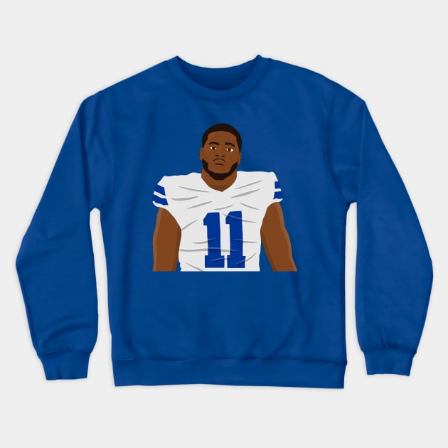 Micah Parsons Art Crewneck Sweatshirt by mnaperdraws